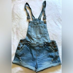 Denim Overalls Size Large